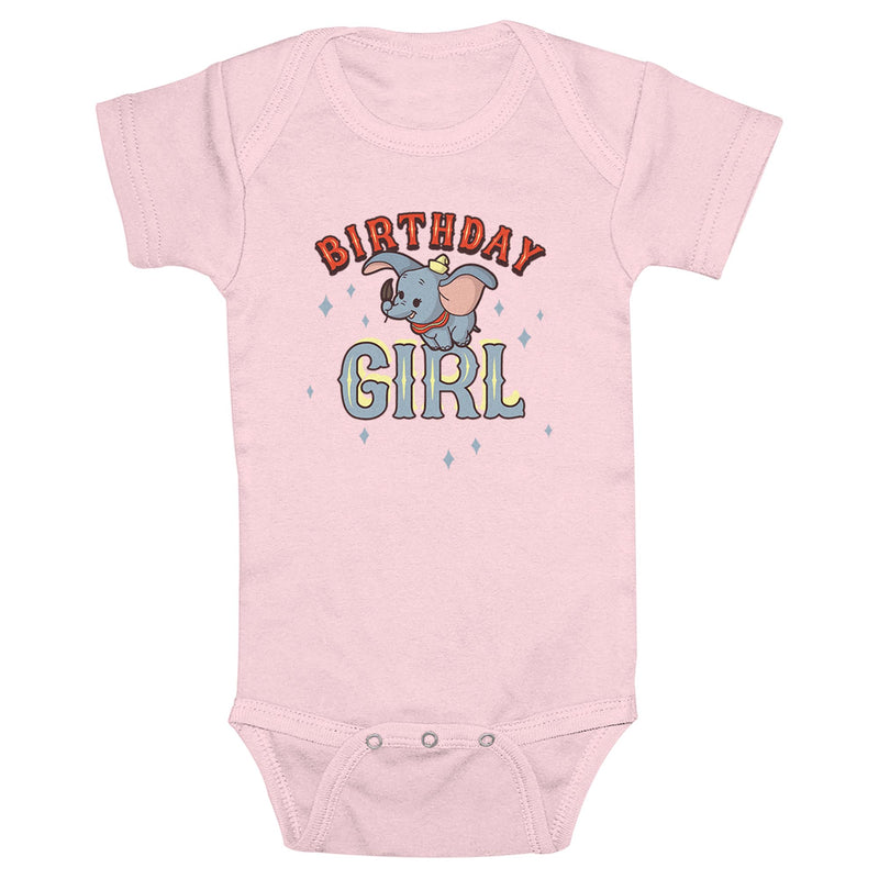 Infant's Dumbo Birthday Girl Onesie