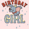 Toddler's Dumbo Cute Birthday Girl T-Shirt