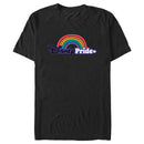 Men's Disney LGBTQIA+ Pride Logo Rainbow T-Shirt