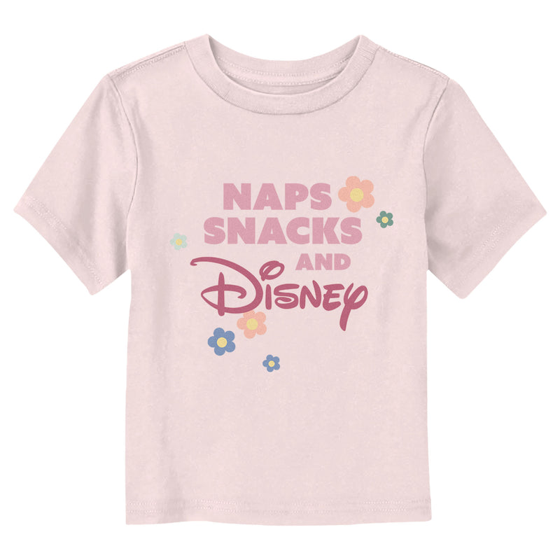 Toddler's Disney Naps and Snacks T-Shirt