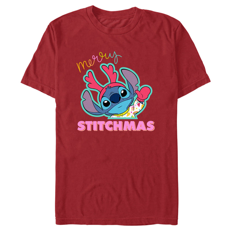 Men's Lilo & Stitch Merry Stitchmas T-Shirt