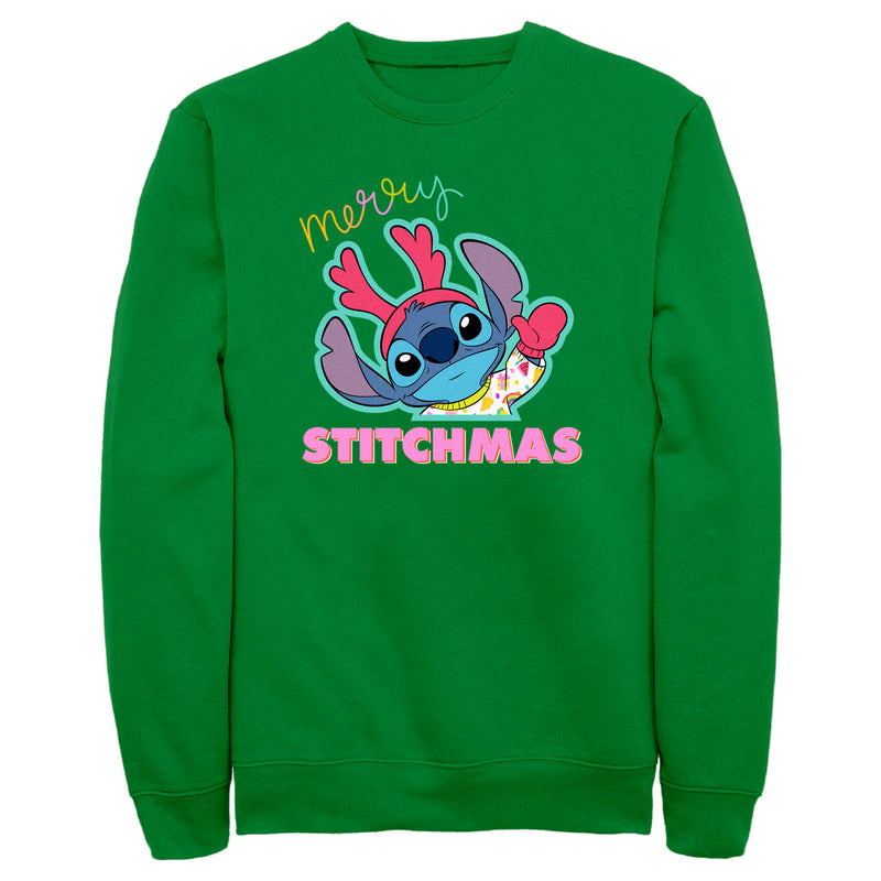 Official Disney Lilo & Stitch Kissmas Stitch Sweatshirt