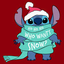 Men's Lilo & Stitch Who Wants Snow? T-Shirt