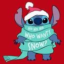 Men's Lilo & Stitch Who Wants Snow? Sweatshirt