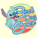 Men's Lilo & Stitch Best Day Ever Stitch T-Shirt