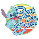 Boy's Lilo & Stitch Best Day Ever Stitch T-Shirt