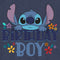 Boy's Lilo & Stitch Floral Birthday Boy T-Shirt