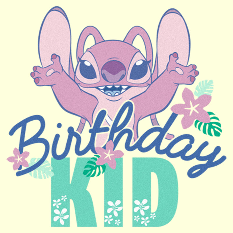 Men's Lilo & Stitch Angel Birthday Kid T-Shirt