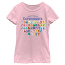 Girl's Lilo & Stitch Periodic Table of Experiments T-Shirt