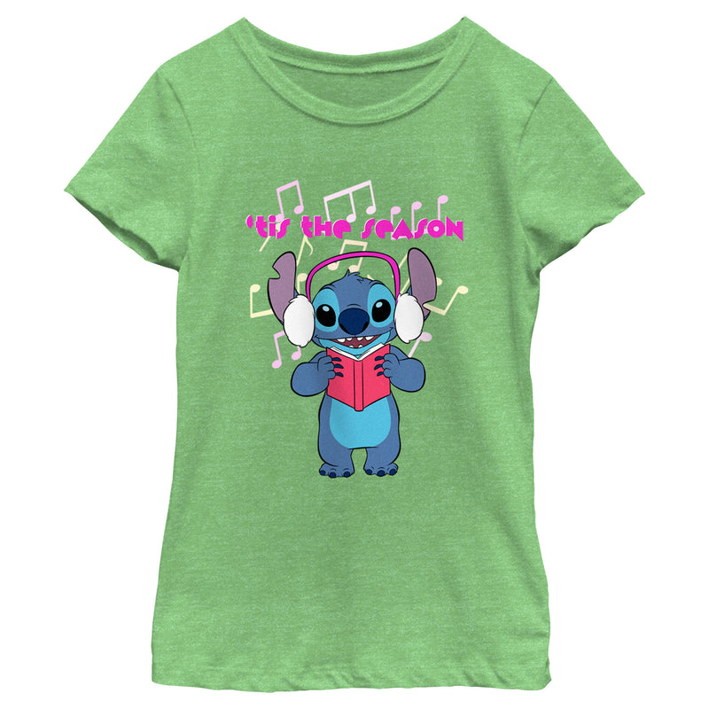 Girl's Lilo & Stitch Tis the Season T-Shirt