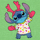 Girl's Lilo & Stitch Reindeer Alien T-Shirt