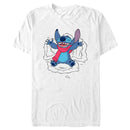 Men's Lilo & Stitch Snow Angel Winter T-Shirt