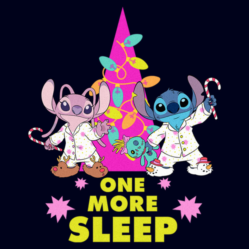 Junior's Lilo & Stitch One More Sleep T-Shirt