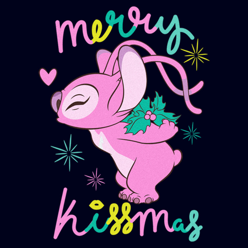 Men's Lilo & Stitch Merry Kissmas Angel T-Shirt