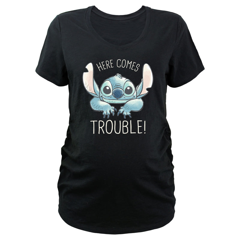 Women's Lilo & Stitch Here Comes Trouble! T-Shirt