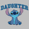 Women's Lilo & Stitch Sitting Cute Daughter T-Shirt