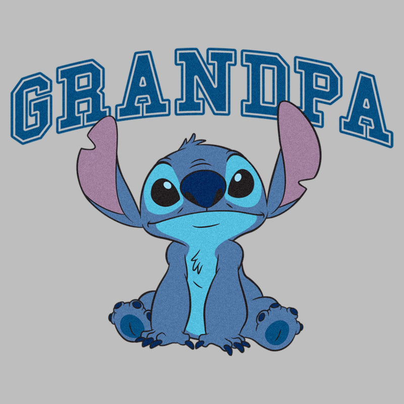 Men's Lilo & Stitch Sitting Cute Grandpa T-Shirt