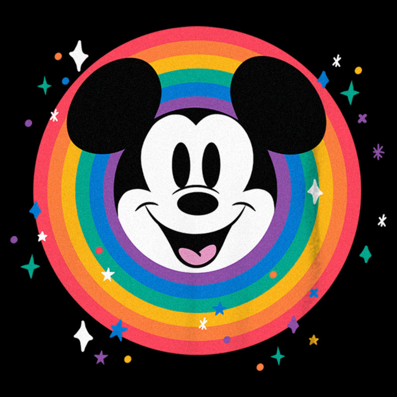 Boy's Mickey & Friends Rainbow Circle T-Shirt