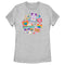 Women's Mickey & Friends LGBTQIA+ Pride Doodles T-Shirt