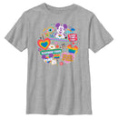 Boy's Mickey & Friends LGBTQIA+ Pride Doodles T-Shirt