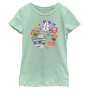 Girl's Mickey & Friends LGBTQIA+ Pride Doodles T-Shirt