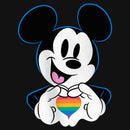 Girl's Mickey & Friends LGBTQIA+ Heart T-Shirt