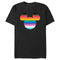 Men's Mickey & Friends LGBTQIA+ Pride Flag Logo T-Shirt