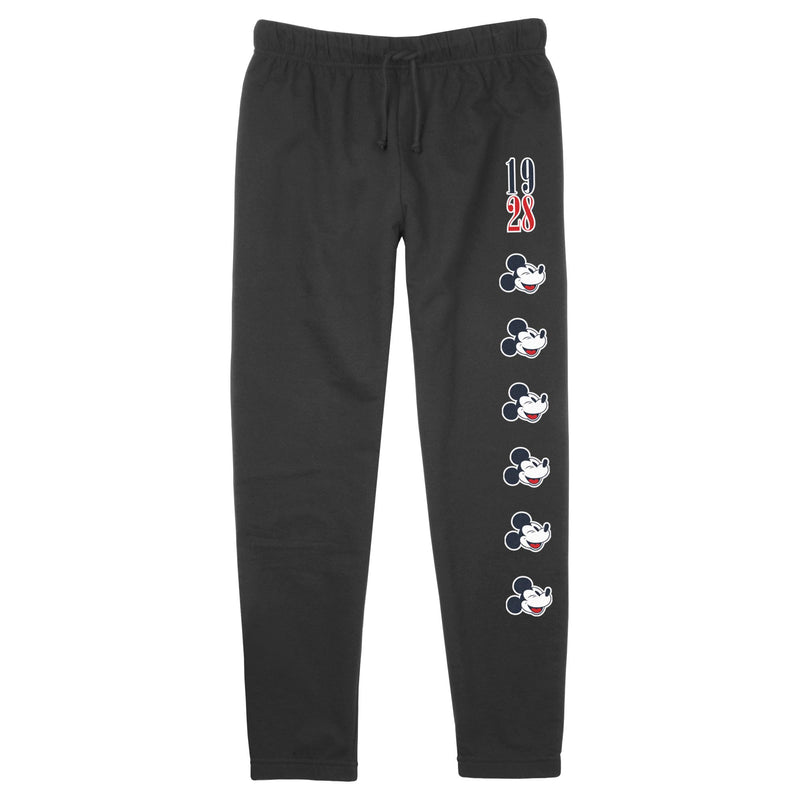 Junior's Mickey & Friends Wink Faces Jogger Pants