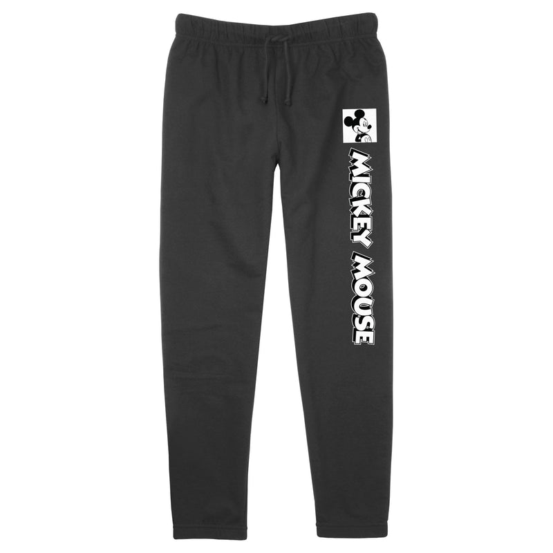 Junior's Mickey & Friends Classic Portrait Logo Jogger Pants