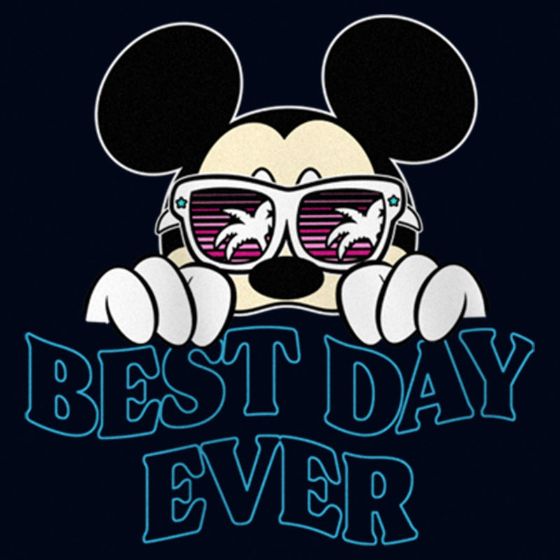Girl's Mickey & Friends Tropical Best Day Ever T-Shirt