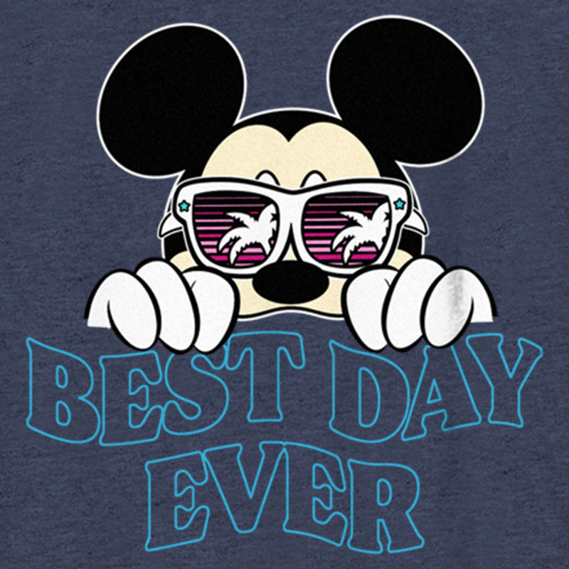 Boy's Mickey & Friends Tropical Best Day Ever T-Shirt