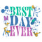 Girl's Mickey & Friends Best Day Ever Crew T-Shirt