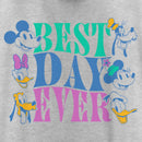 Women's Mickey & Friends Best Day Ever Crew Racerback Tank Top