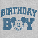 Junior's Mickey & Friends Birthday Boy Happy Face T-Shirt