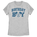 Women's Mickey & Friends Birthday Boy Happy Face T-Shirt