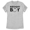 Women's Mickey & Friends Birthday Boy Outline Logo T-Shirt