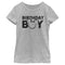 Girl's Mickey & Friends Birthday Boy Outline Logo T-Shirt