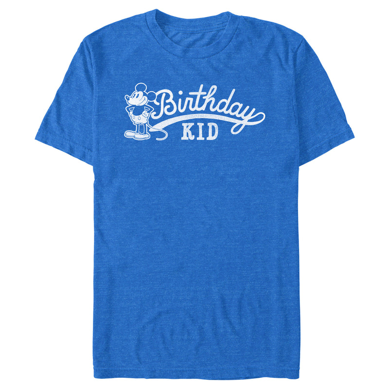 Men's Mickey & Friends Retro Birthday Kid T-Shirt