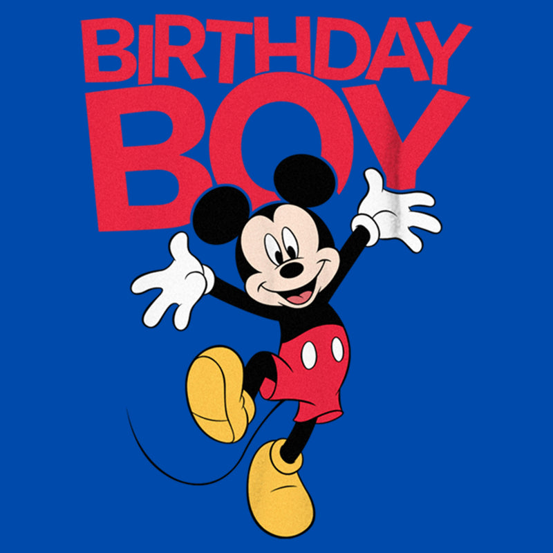 Boy's Mickey & Friends Happy Birthday Boy T-Shirt