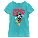 Girl's Mickey & Friends Happy Birthday Boy T-Shirt