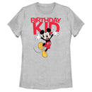 Women's Mickey & Friends Happy Birthday Kid T-Shirt