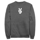 Men's Mickey & Friends Peace Sign Gloves Sweatshirt