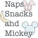 Toddler's Mickey & Friends Naps Snacks Mice T-Shirt