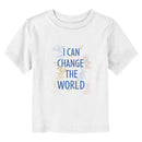 Toddler's Mickey & Friends I Can Change The World T-Shirt