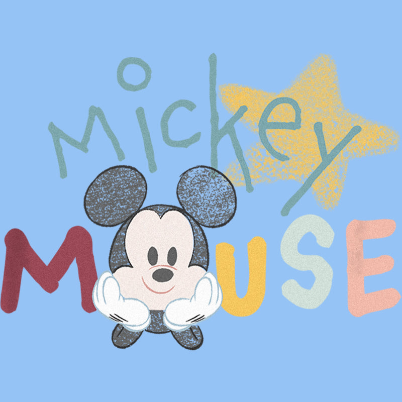 Toddler's Mickey & Friends Cute Character Drawing T-Shirt