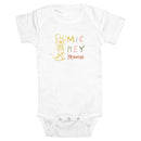 Infant's Mickey & Friends Minimalist Sketch Onesie