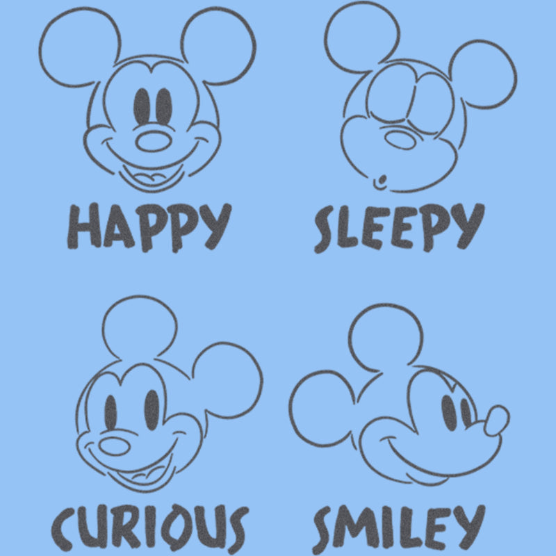 Toddler's Mickey & Friends Character Moods T-Shirt