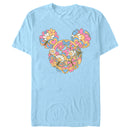 Men's Mickey & Friends Flowers and Butterflies Ears T-Shirt