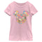 Girl's Mickey & Friends Flowers and Butterflies Ears T-Shirt