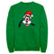 Men's Mickey & Friends Goofy Christmas Glasses Sweatshirt